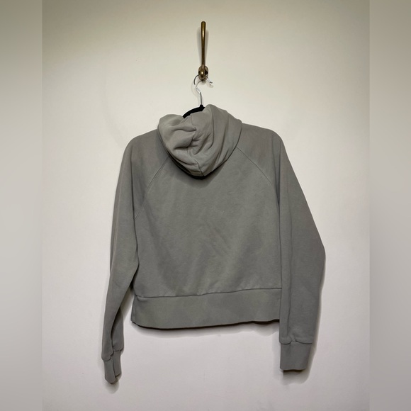 Vuori Restore Half Zip Hoodie in Wood Ash - Picture 7 of 8